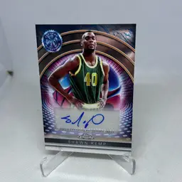 2024-25 Topps Chrome Shawn Kemp Certified Auto Card TCAI-SK