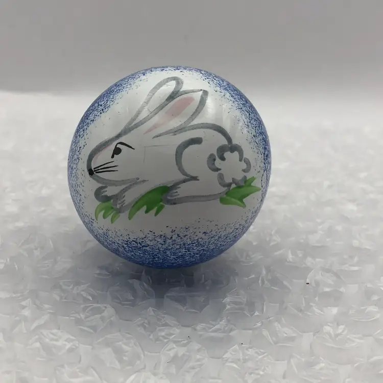 Present Tense Anne Hathaway Hippity Hop Blue Bunny Rabbit Drawer Knobs Set of 5