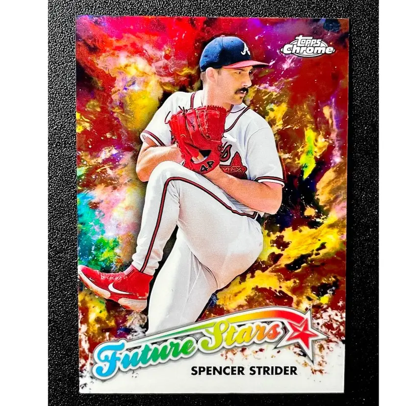 Spencer Strider Future Stars - 2023 Topps Chrome - Atlanta Braves