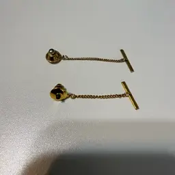 2 Neck Tie Tack Jewelry Pin