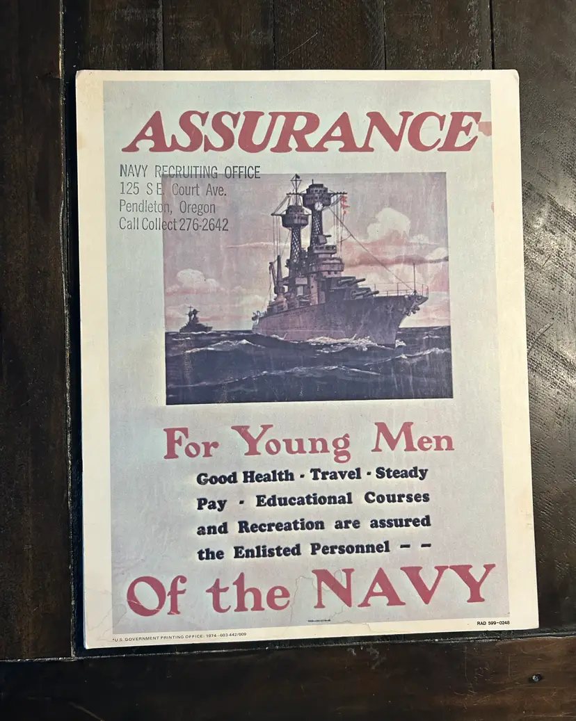 U.S. Navy poster