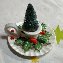 Holt Howard Hilly Candle Holder W Tree