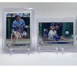 2022 Topps Bobby Witt Jr. RC Lot (2)