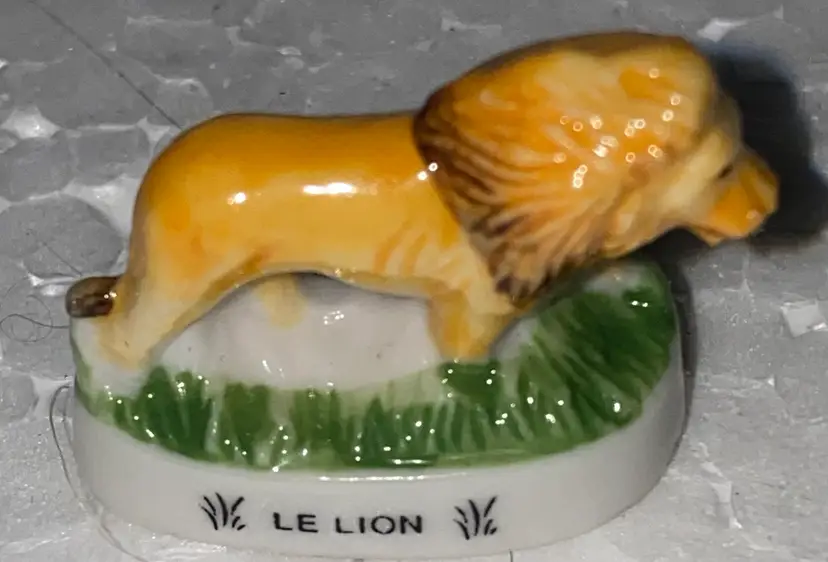 In From France Porcelain Miniature FEVES (1 To 1.5")Figurine As Pictured (was $8)