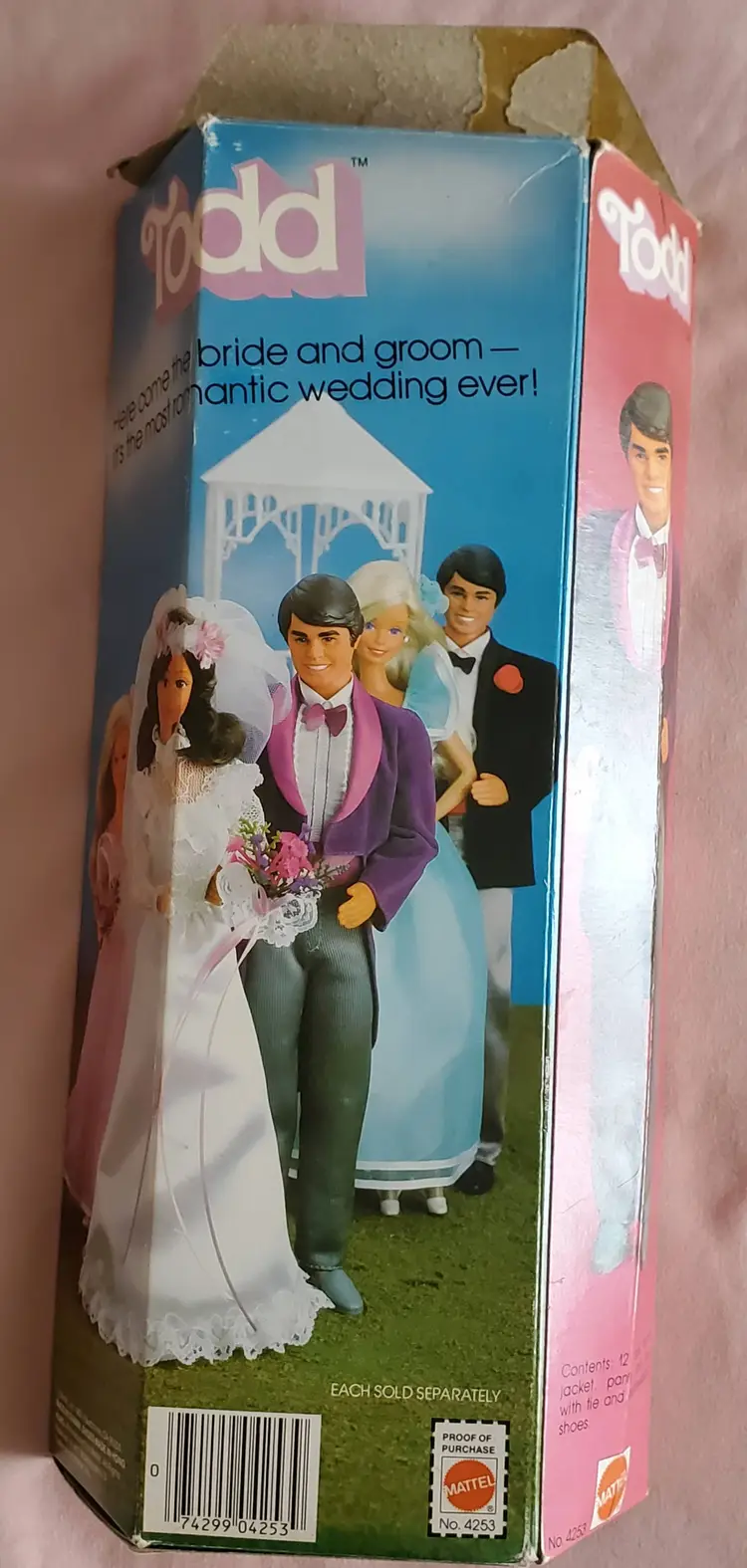 NOS Vintage 1982 Mattel Todd doll "Barbie and Ken's Handsome Friend"