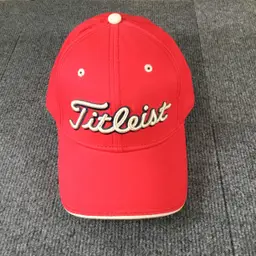 Titleist golf cap adjustable size red