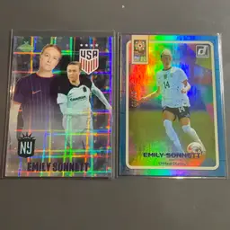 Emily Sonnett /99 Lot - 2025 Parkside /99 - 2023 Donruss Women’s World Cup Soccer 57/99