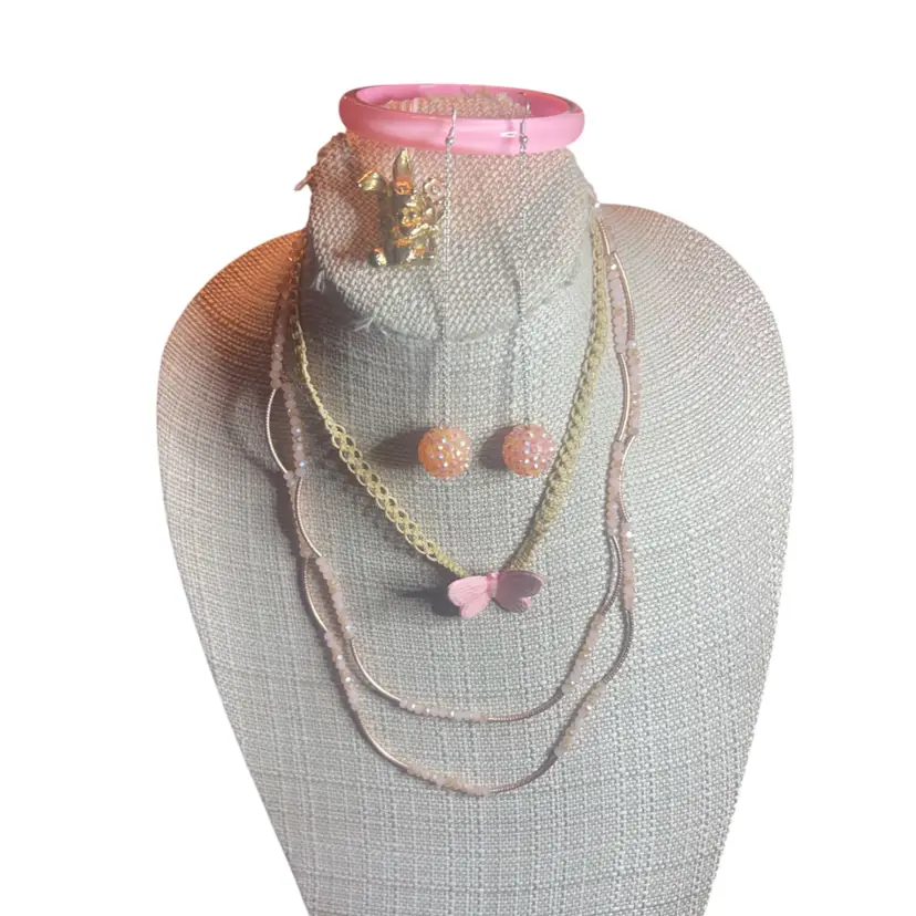 #39 - Pink Butterfly Bunny Lot