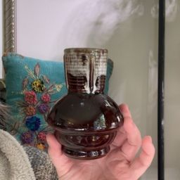 Brown Drip Container