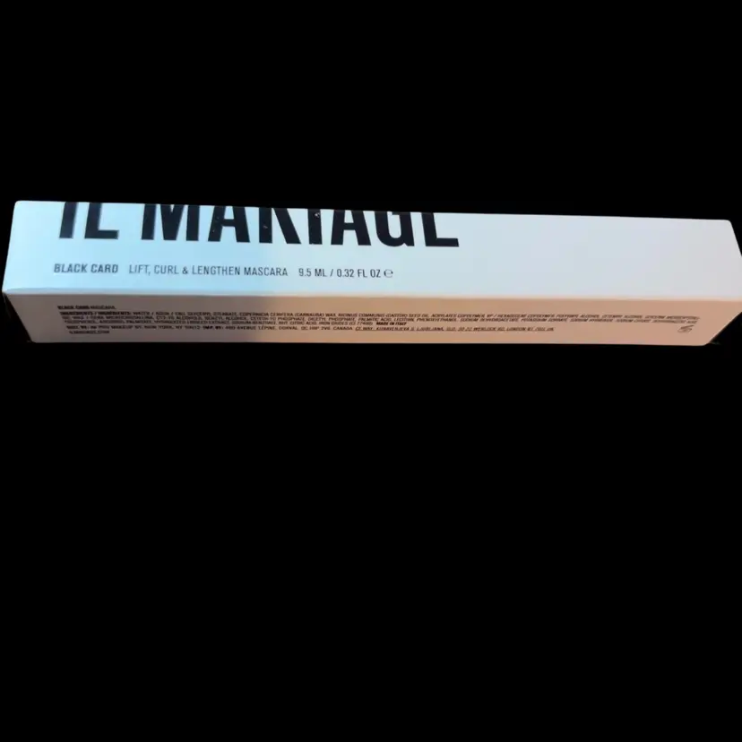 Msrp $29 IL Makiage Black Card Lift Curl And Lengthen Mascara