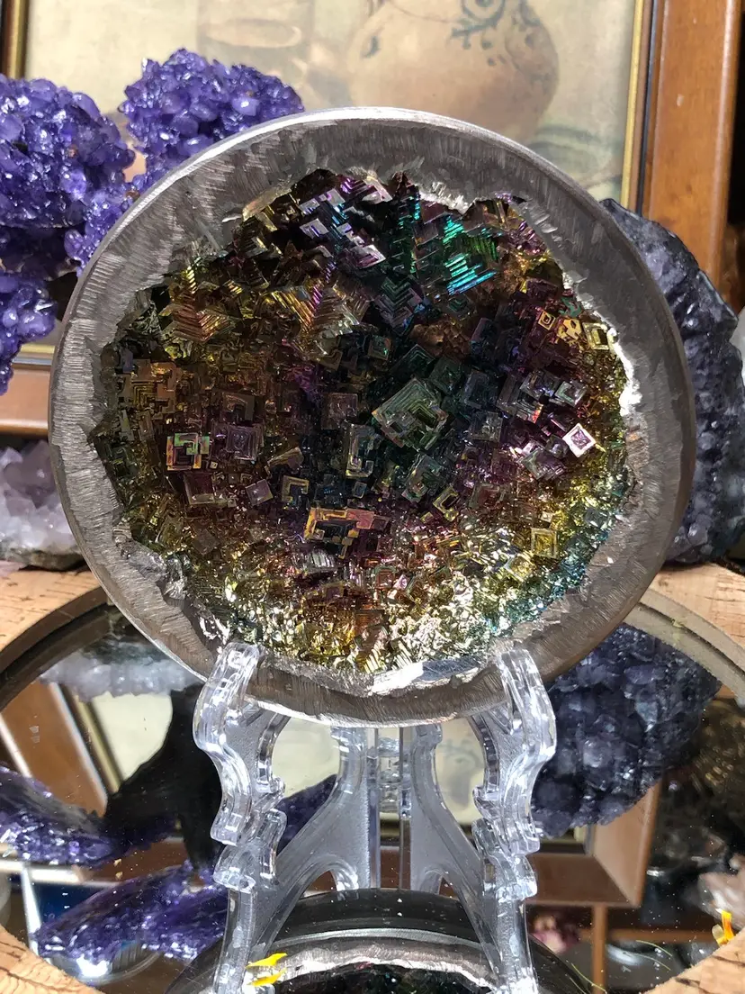 Bismuth Bowl With Stand 🌟
