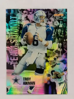 Troy Aikman 1995 Summit Edition Team Summit #4 HOF Dallas Cowboys