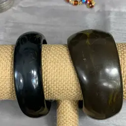 Set Of 2 Large Bangle Bracelets