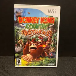 Donkey Kong Country Returns (Nintendo Wii, 2010) CIB New In Box Never Played