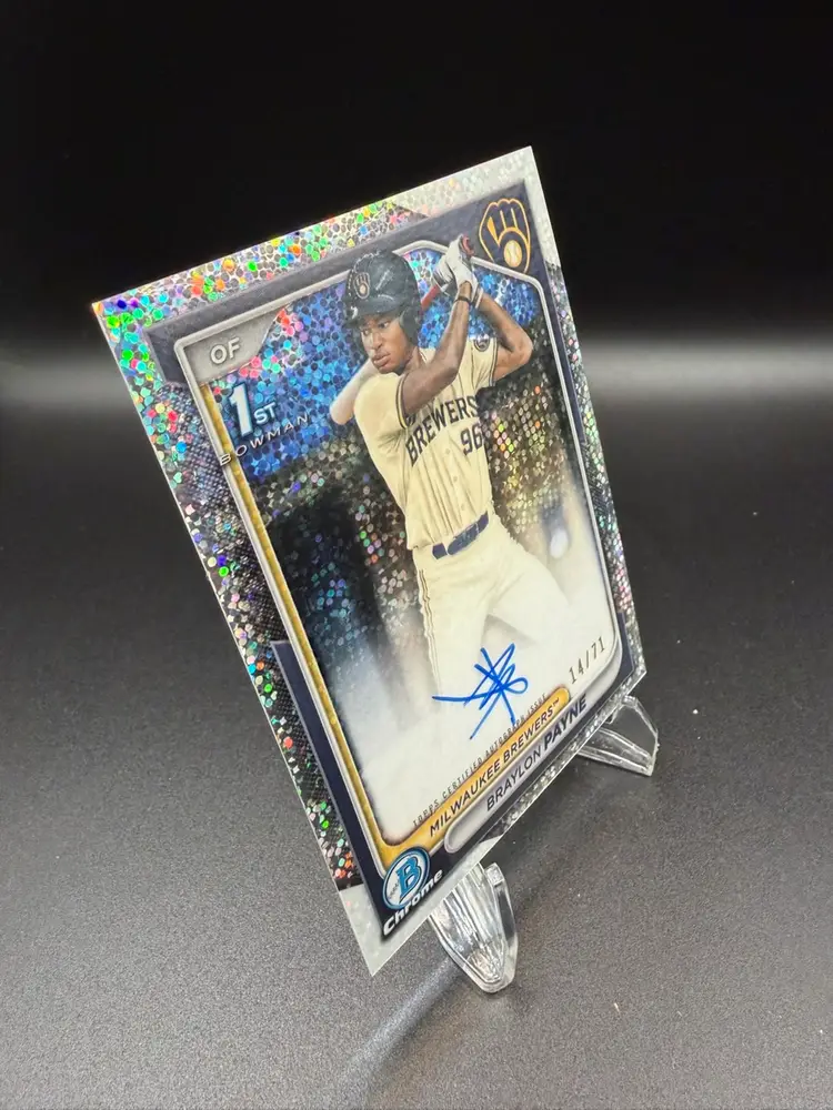 Braylon Payne 1st Bowman Chrome Auto /71