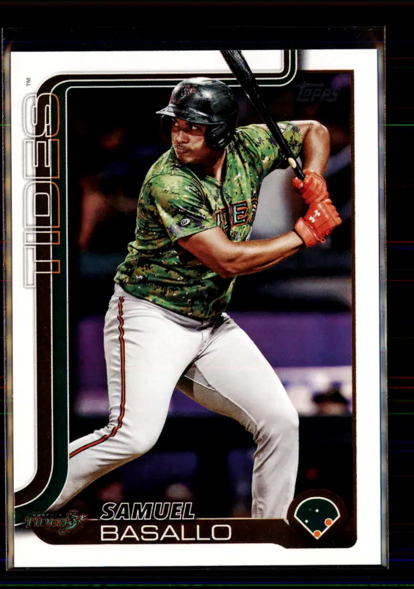 Samuel Basallo 2025 Topps Pro Debut Chrome #PD-170 - (135) - Norfolk Tides