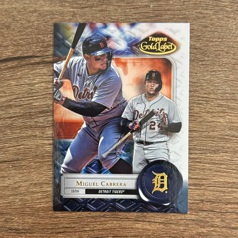 Miguel Cabrera
2022 Topps Gold Label Class 3
Detroit Tigers 