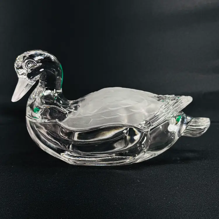 Shannon Crystal Duck Candy Dish