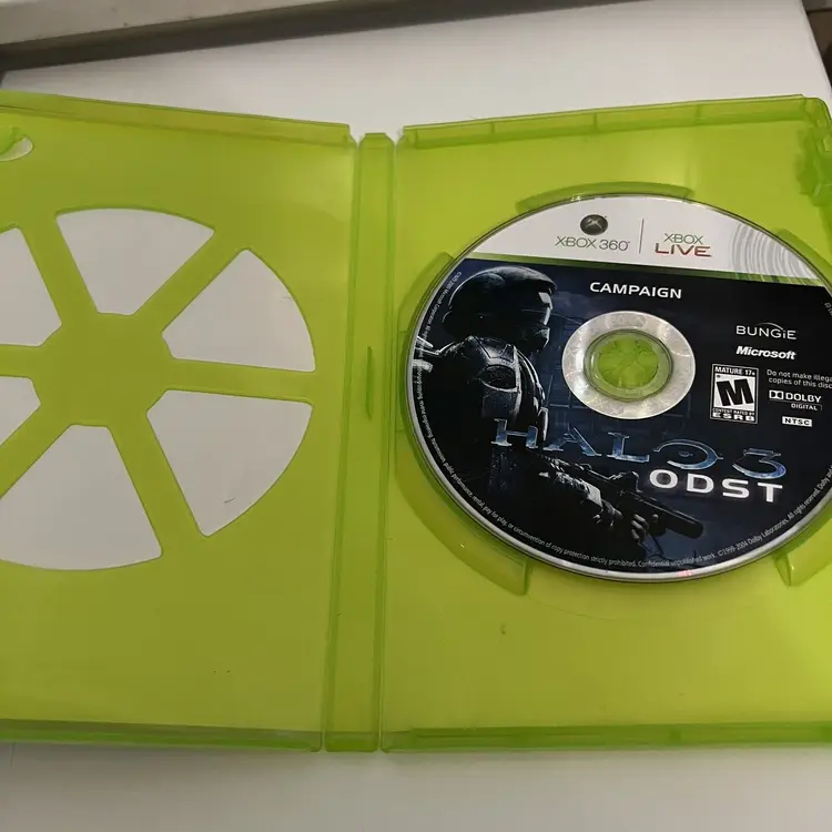 Halo 3 ODST (Microsoft Xbox 360 Video Game, 2013) W Case Tested