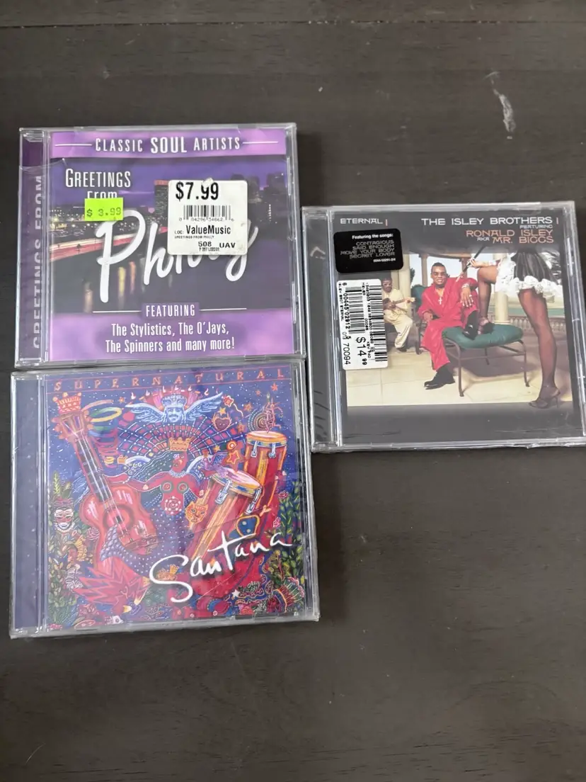 3 Sealed Cds