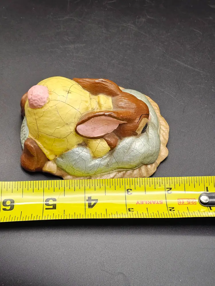 Vtg Ceramic Handmade Bunny Rabbit #2088