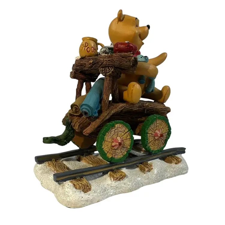 Piglet Holiday Express Disney Winnie the Pooh Danbury Mint Christmas Vintage