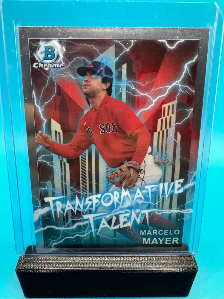 Marcelo Mayer Bowman Chrome Transformative Talent Boston Red Sox