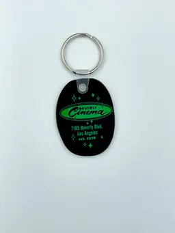 Black w/ Green Lettering - New Beverly Cinema Keychain - Various Colors