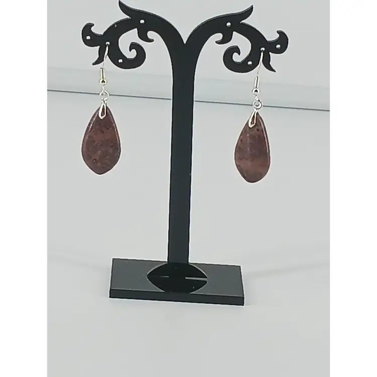 Red Chohue Jasper Earrings