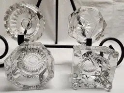 Vintage Glass Salt Cellars