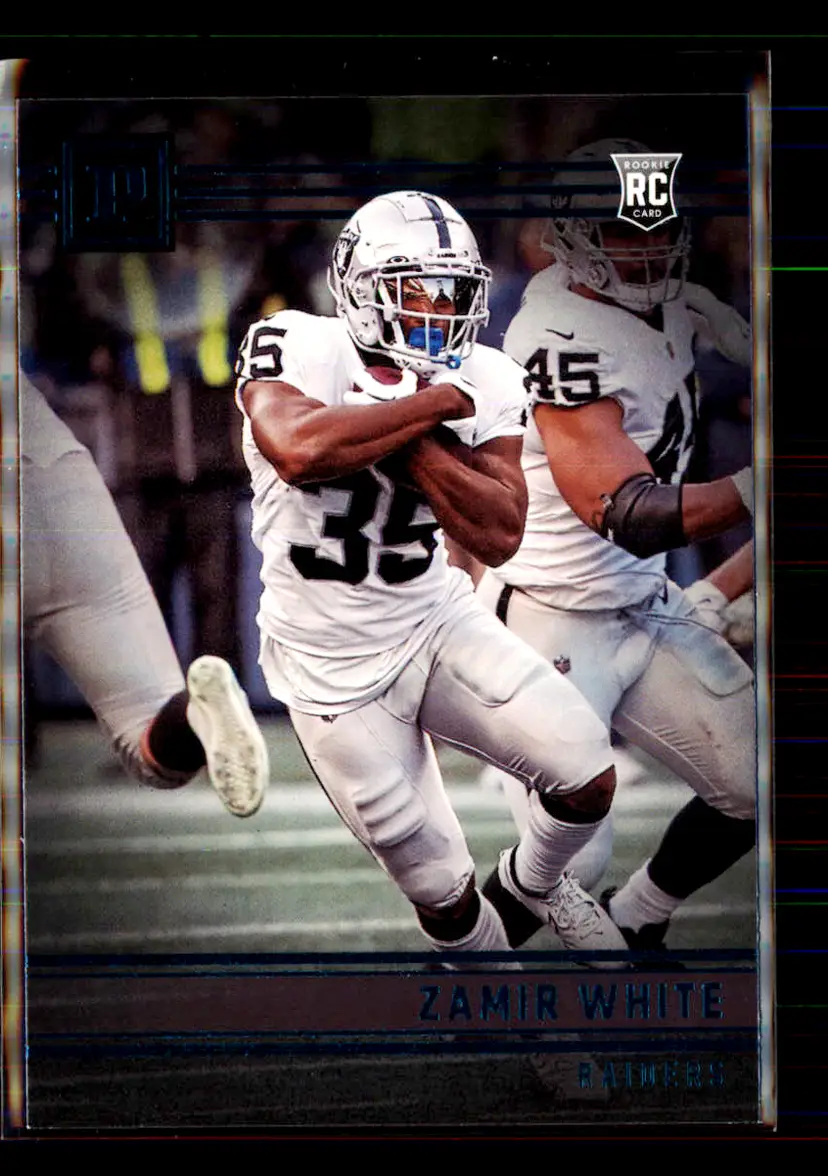 Zamir White 2022 Panini Chronicles Teal Panini #PA-21 - (113) - Las Vegas Raiders