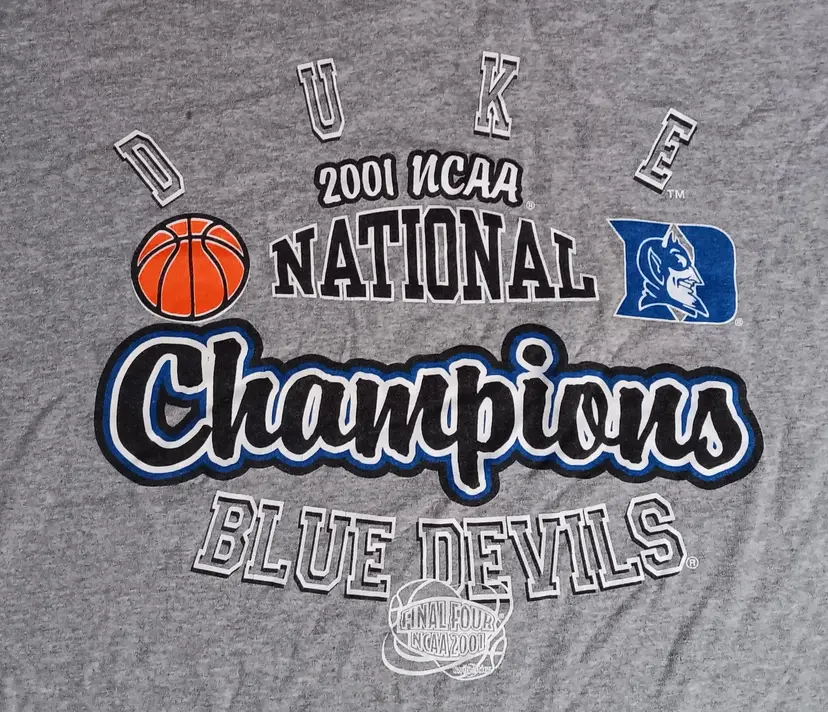 vintage Duke Blue Devils NCAA Basketball National Champions t-shirt college
