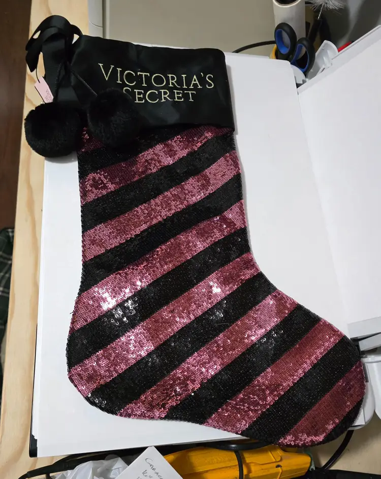 Victoria Secret Sparkle Christmas Stocking