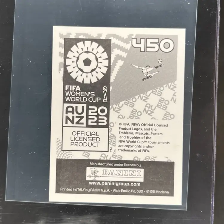 Magdalena Eriksson 2023 Panini Women’s World Cup Sticker Sweden Soccer Card