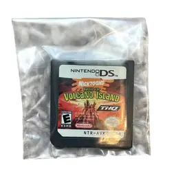 Nick toons Volcano Island Nintendo DS Game
