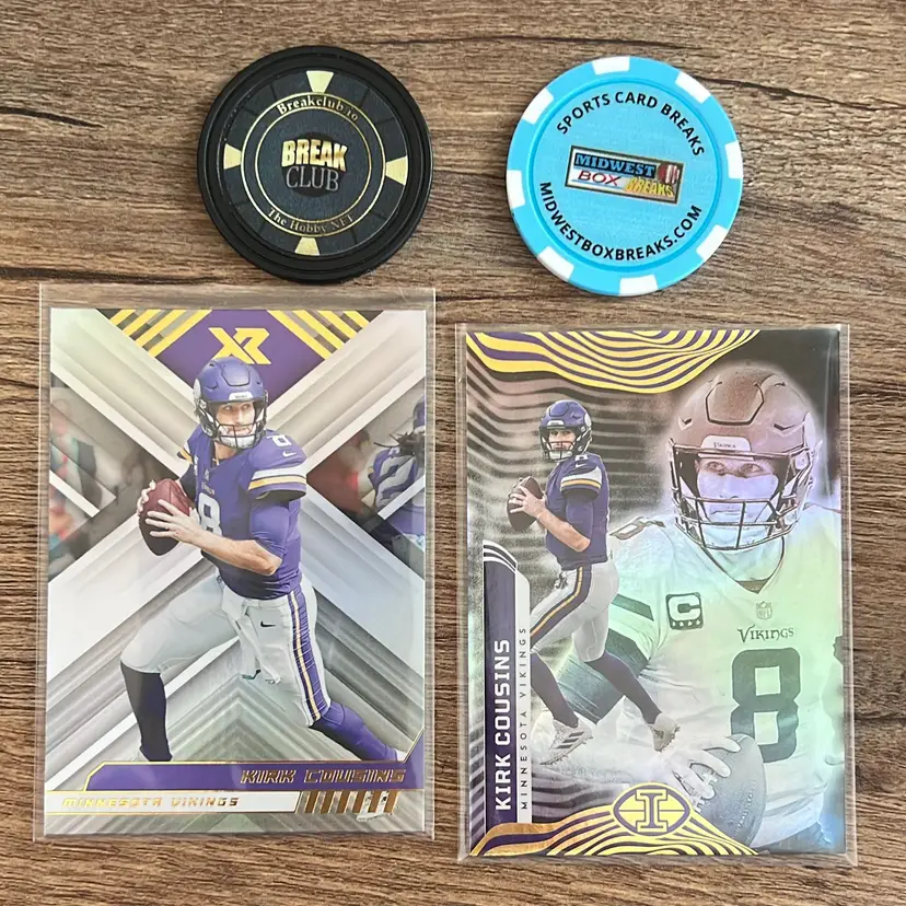 Kirk Cousins
2022 Panini XR & Illusions Minnesota Vikings