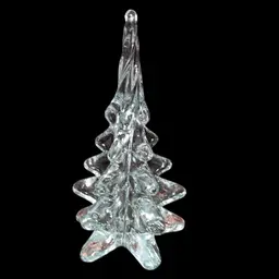 Clear Glass Heavy Tree
