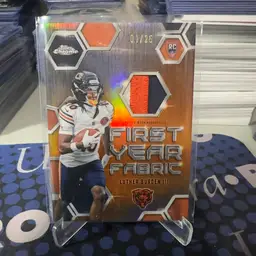 Luther Burden First Year Fabric 1/25! 3-color Chunk! Chicago Bears