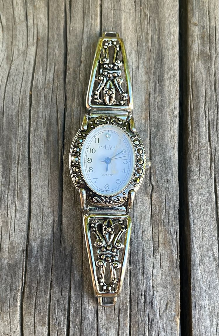 Marcasite Ladies LA Watch Part Vintage