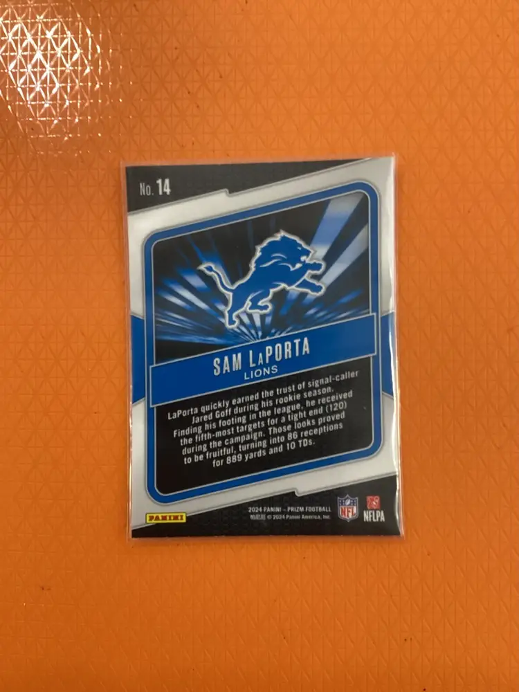 2024 Panini Prizm - Hype #14 Sam LaPorta - Detroit Lions
