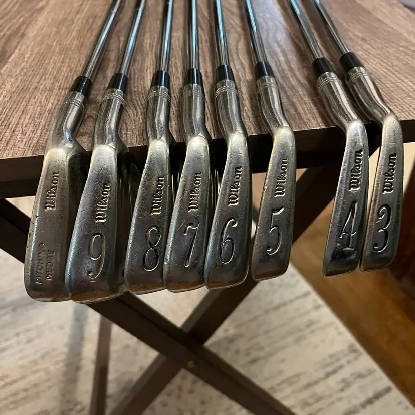 Vintage Wilson Staff Tour Blade Iron Set 3-PW Right Hand S300 Shafts