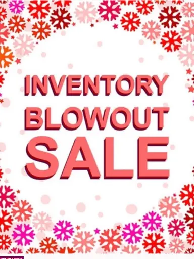 Inventory Clearance…bargains From The Shop