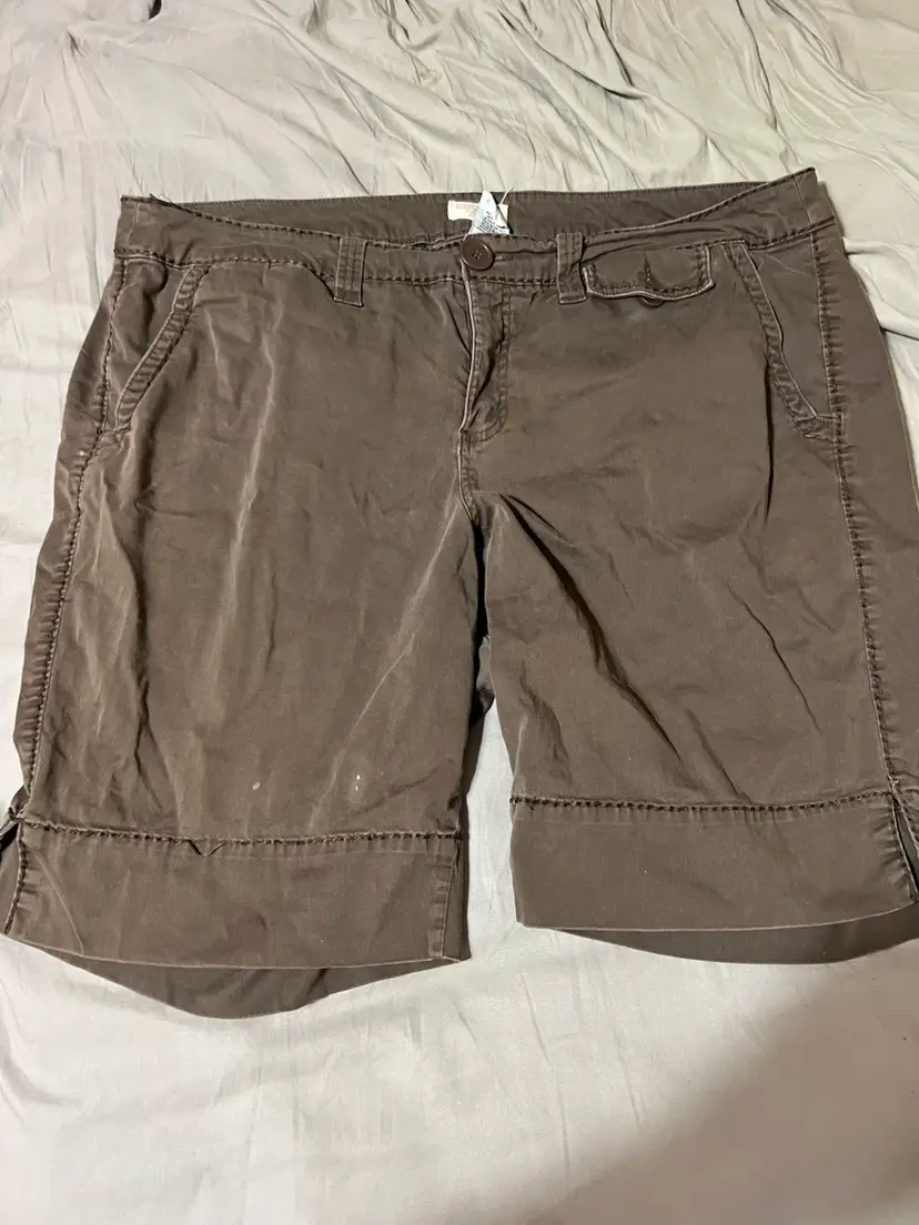 Women’s Size 22 Brown Department Of Ocean Shorts