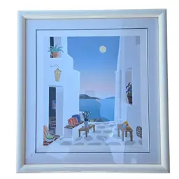 Thomas McKnight Serigraph ''KASTRO'' Framed Signed and Numbered (24"×26")