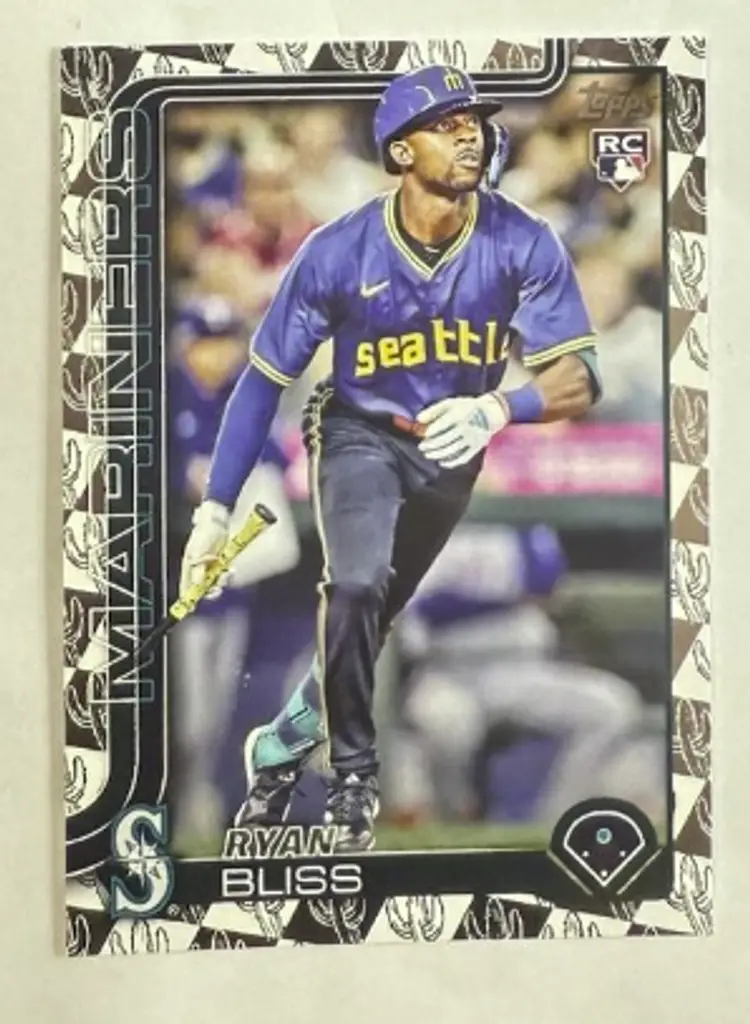 Seattle Mariners 5 Card Baseball Lot - Ryan Bliss - Julio Rodriguez - Colt Emerson - Cole Young - Harry Ford