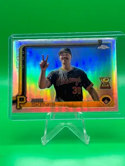 Paul Skenes 2025 Topps Chrome Image Variation Pittsburgh Pirates