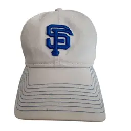 San Francisco Giants MLB Clean Up White & Blue Woman’s Adjustable Hat by New Era