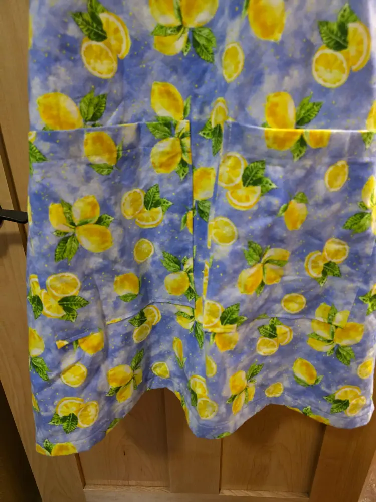 Vintage Handmade Lemone Apron