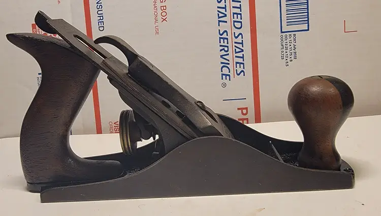 Stanley #3 Type 13 Plane Smooth Sole SW AA Iron Stunning Two-Tone Knob