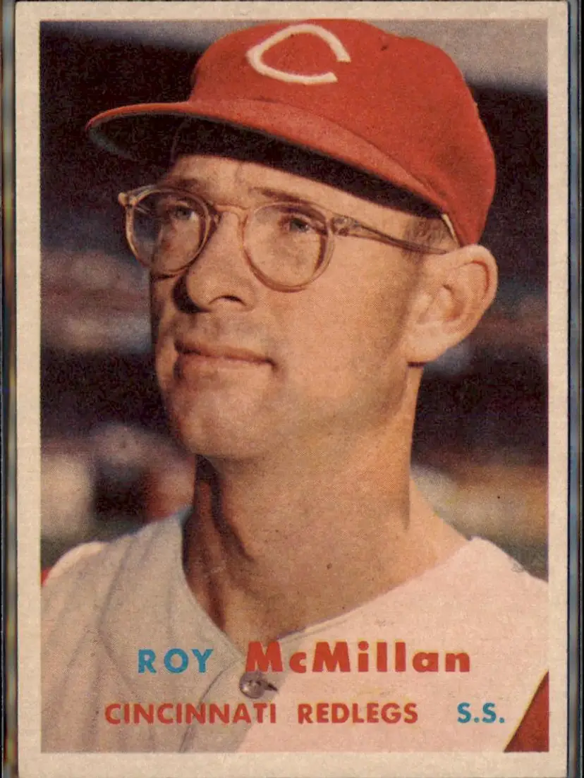 1957 Topps #69 Roy McMillan - ( pk1 ) - Cincinnati Redlegs